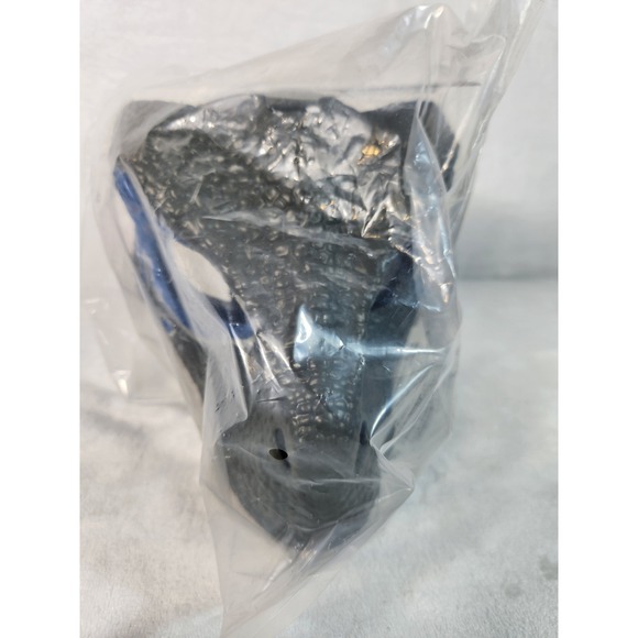 Jurassic Park VELOCIRAPTOR BLUE Dinosaur Dino Mask Raptor Movie World NWT - Picture 8 of 11